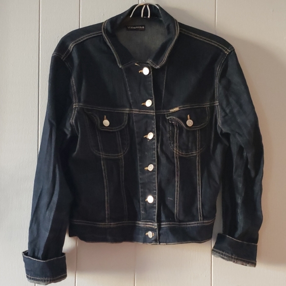 vitamina Jackets & Blazers - Vitamina Womens Jean Denim Jacket